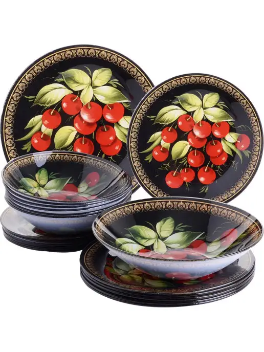 Тарелки набор посуды столовой на 6 персон - фото 5