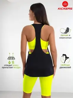 Майка спортивная KICKERS 49881022 купить за 975 ₽ в интернет-магазине Wildberries