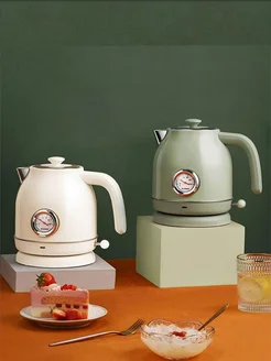 Электрический чайник Retro Kettle, зеленый Xiaomi 49885092 купить за 2 913 ₽ в интернет-магазине Wildberries