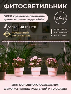 Фитолампа для растений и рассады полного спeктра 24 Вт Uniel 49900769 купить за 1 347 ₽ в интернет-магазине Wildberries