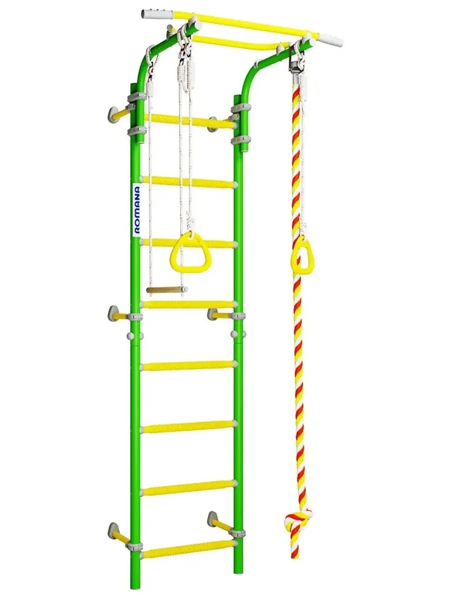 Детский спортивный комплекс ROMANA Next 1 для дома турником ROMANA 49908323  купить за 21 065 ₽ в интернет-магазине Wildberries