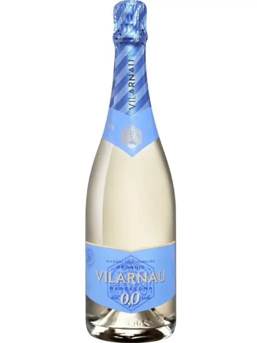 Vilarnau Безалк игристое вино Organic White 0,0%, 0.75л, 750 мл