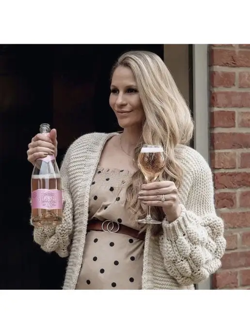 Vilarnau Безалкогольное игристое вино Organic Rose 0.75л, 750 мл, фото 2