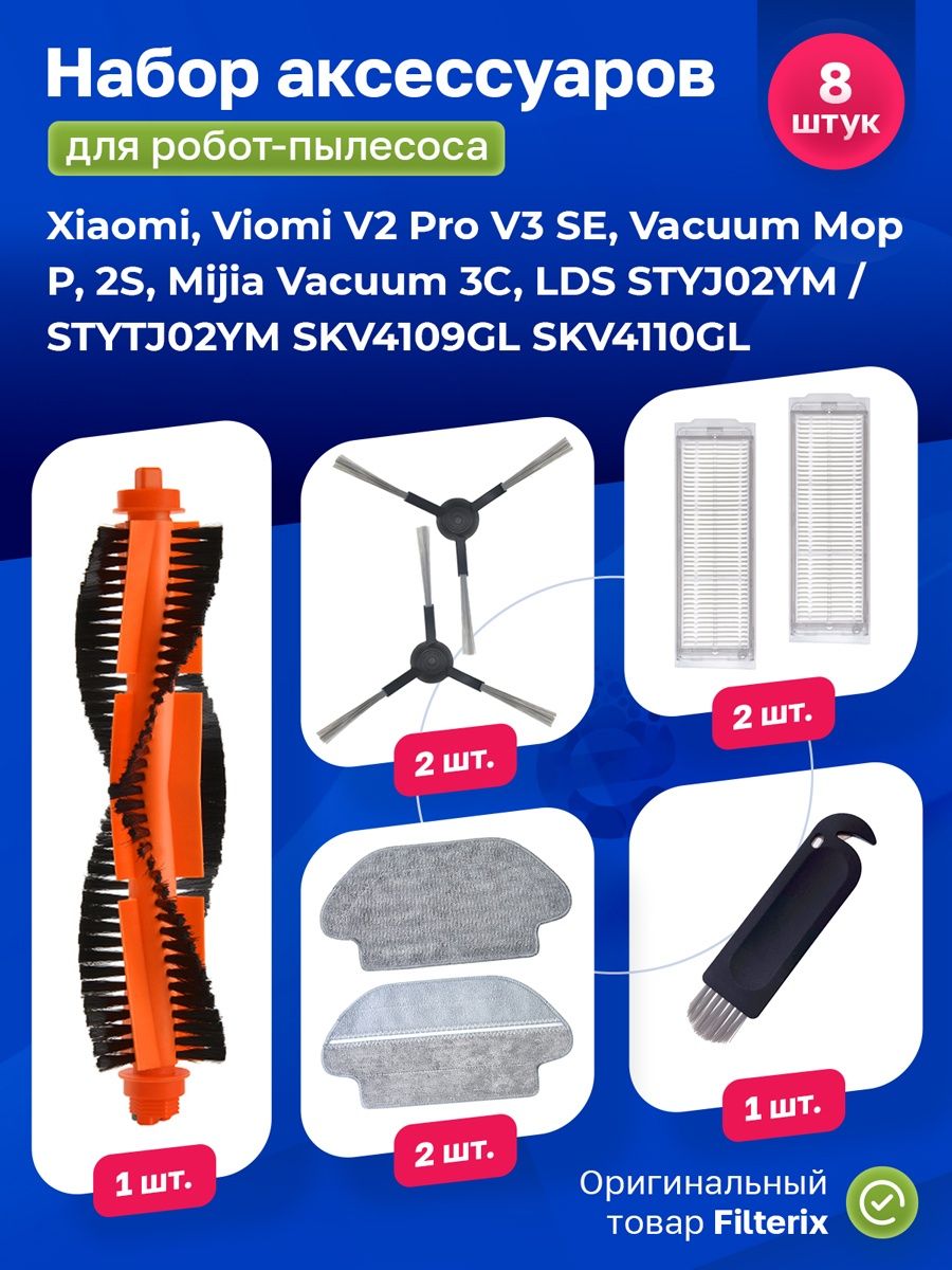 Filterix. Сравнение Mop 2 и Vacuum s12.