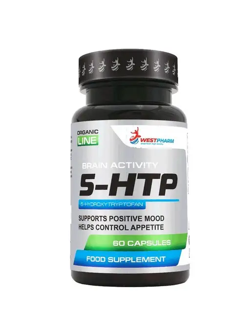 Westpharm 5-HTP 5-гидрокситриптофан, 60 капсул, вариант, фото 3