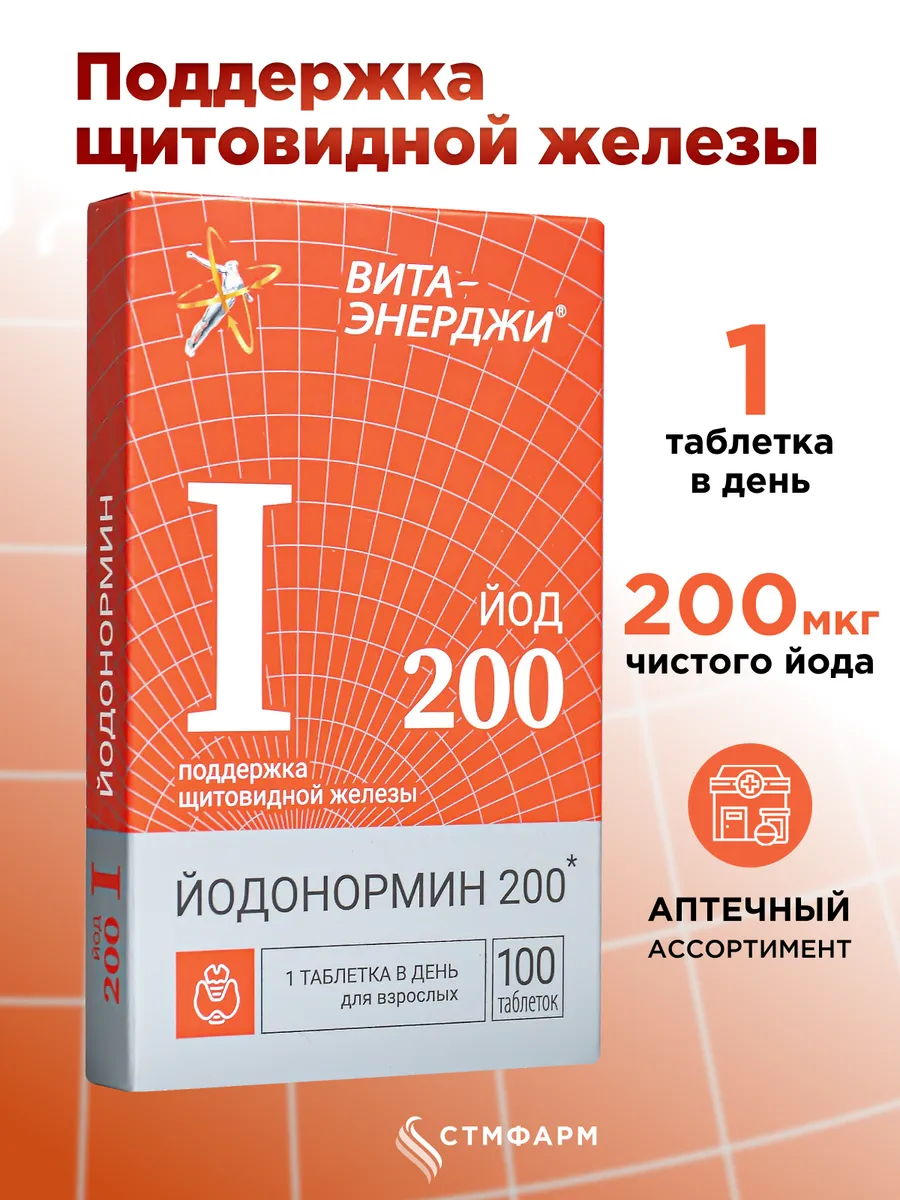 Йод Витамины для...