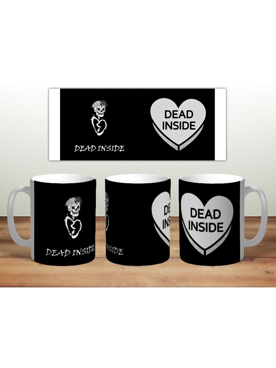 Geek merch. Кружка Dead inside. Кружка дед инсайд. Мерч good Randoms. Кружка черное солнце.