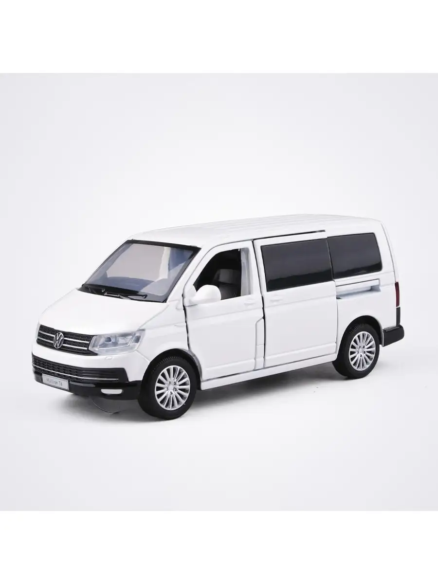 Модель автомобиля Volkswagen Multivan, масштаб 1:32, свет/звук JKM 50058822  купить в интернет-магазине Wildberries