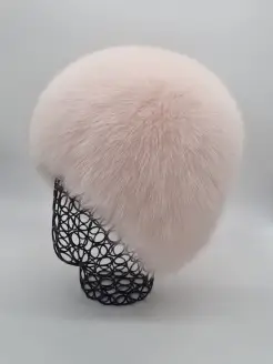 Шапка вязаная трикотажная с мехом песца LUXURY FUR HATS 50140063 купить за 9 619 ₽ в интернет-магазине Wildberries