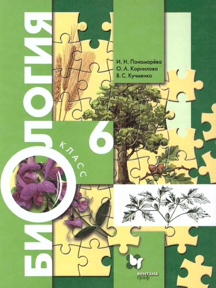 Биология 6 класс. Учебник. ФГОС Просвещение/Вентана-Граф 50315952 купить в  интернет-магазине Wildberries