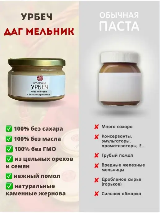 Даг Мельник Урбеч из ореха кешью, вариант, фото 6