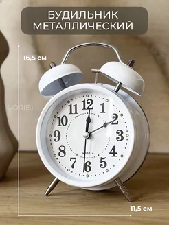 Часы настольные электронные будильник металлический ретро ORIBI 50337785 купить за 774 ₽ в интернет-магазине Wildberries