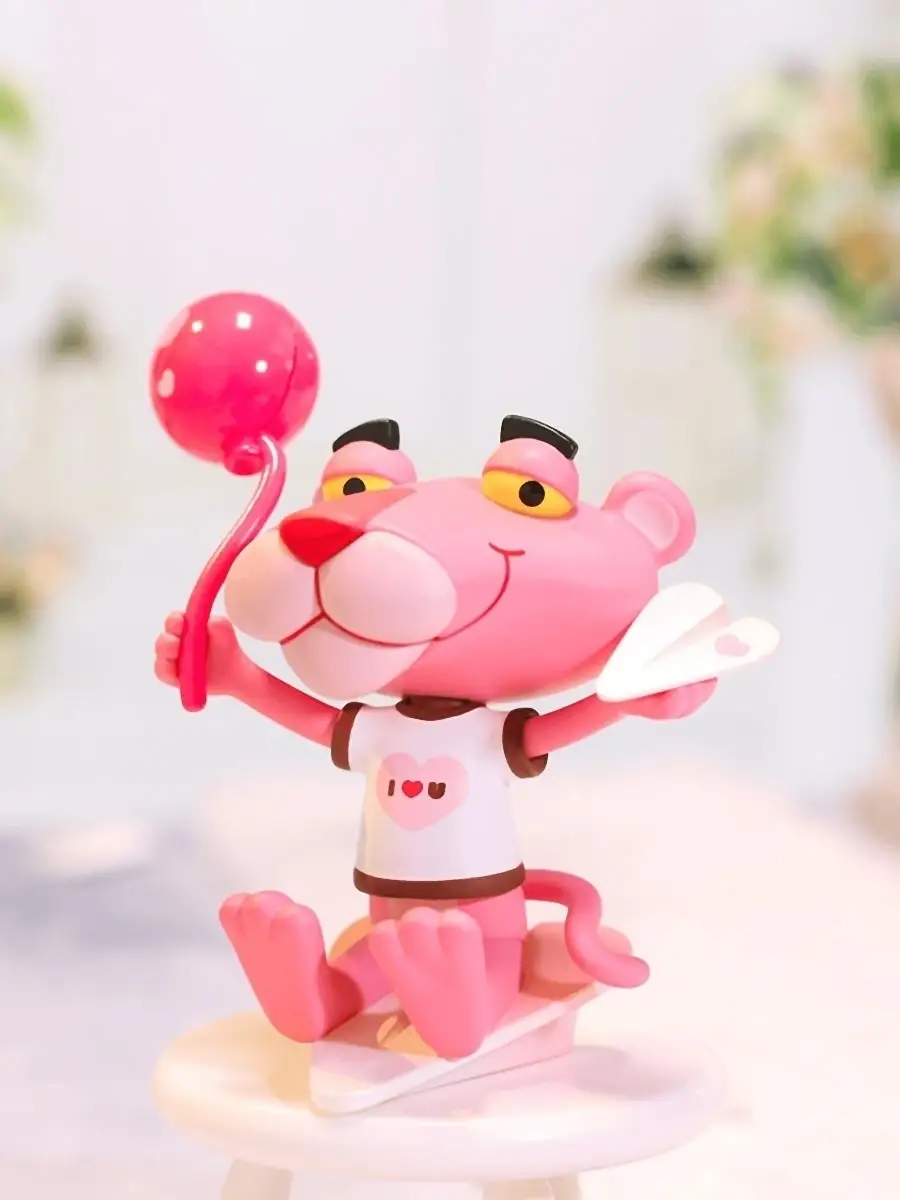 Фигурка Pink Panther Expressing Love 8см Розовая пантера Pop Mart 50412572  купить в интернет-магазине Wildberries