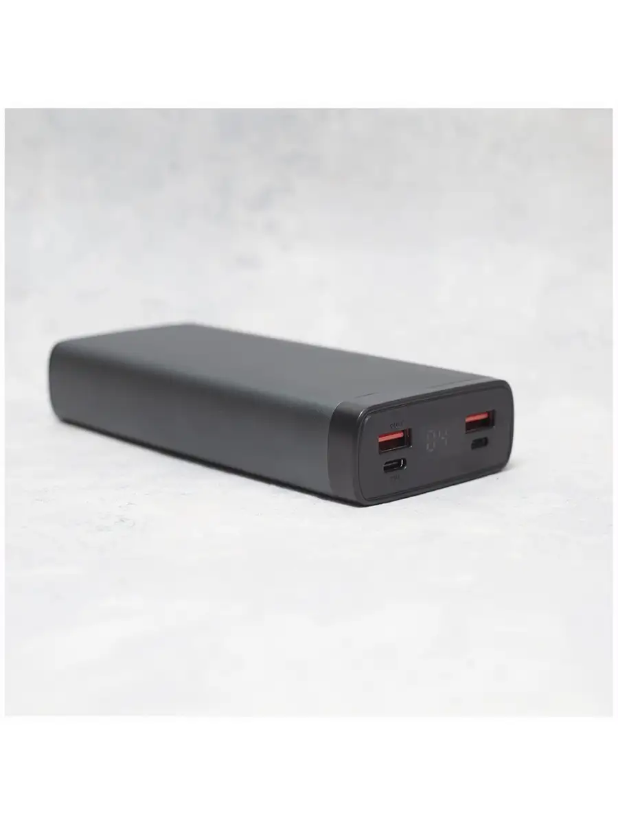 Внешний аккумулятор QL-20, power bank 20000, 20000mAh, 22.5W,  QuickCharge3.0/PowerDelivery, LCD OLMIO 50415428 купить в интернет-магазине  Wildberries