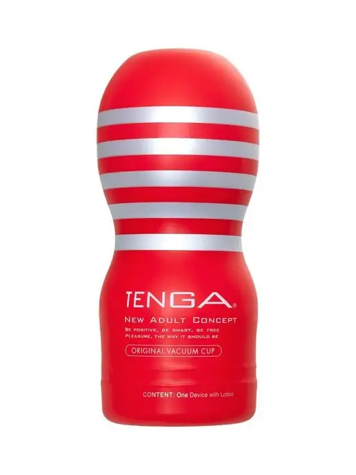 TENGA Мастурбатор PREMIUM ORIGINAL VACUUM CUP, красный, фото 9