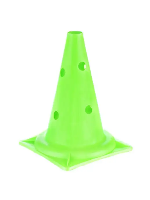 стром Конус с отверстиями для гимнастики палок и шестов, зеленый, фото 2