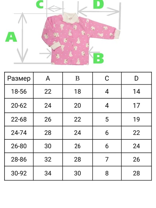 Дети в Тренде Кофточки теплые для новорожденных 3 шт из футера с начесом, 3 шт, фото 6