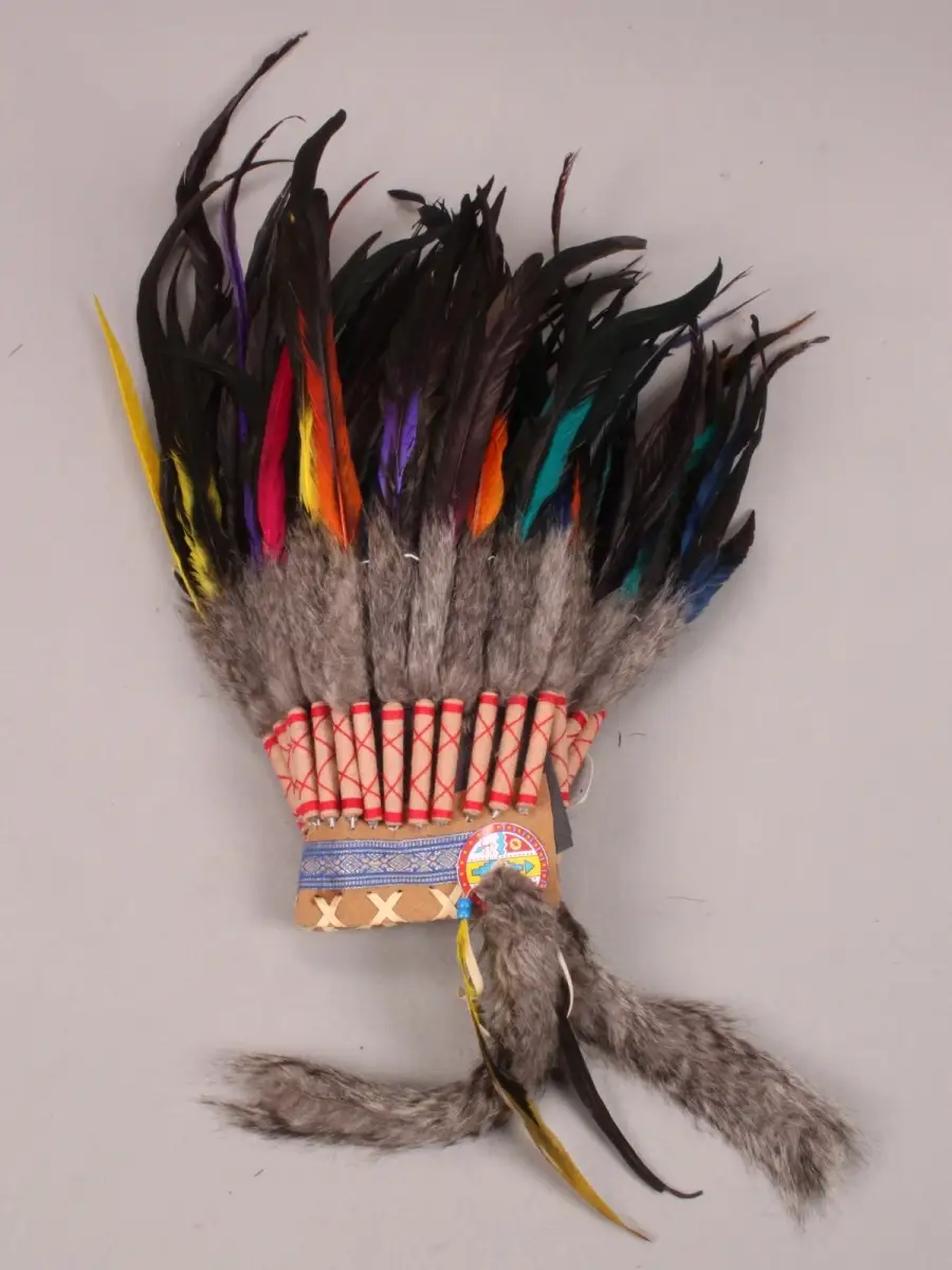 Индейский головной убор из перьев: часть II