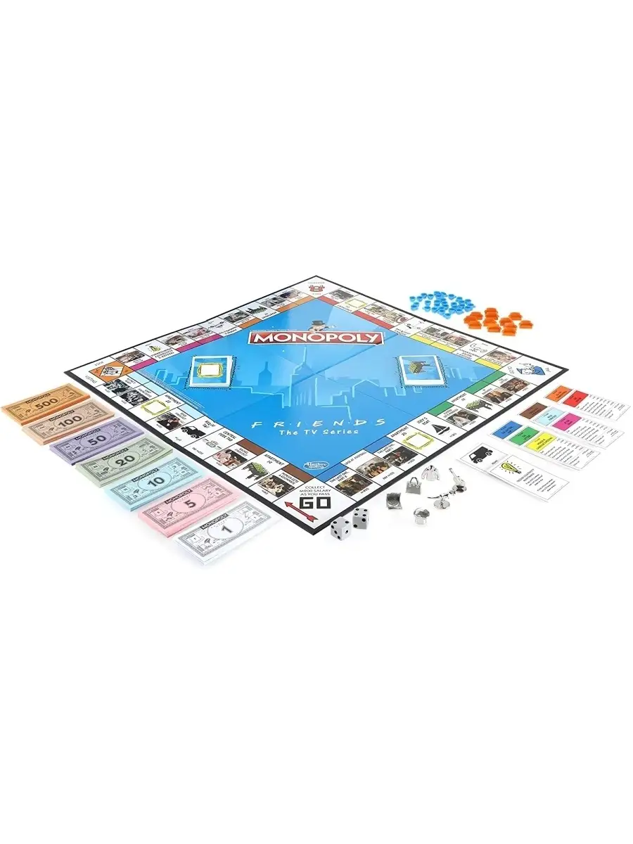 Friends (Друзья) Monopoly на английском языке Winning Moves 50563891 купить  в интернет-магазине Wildberries