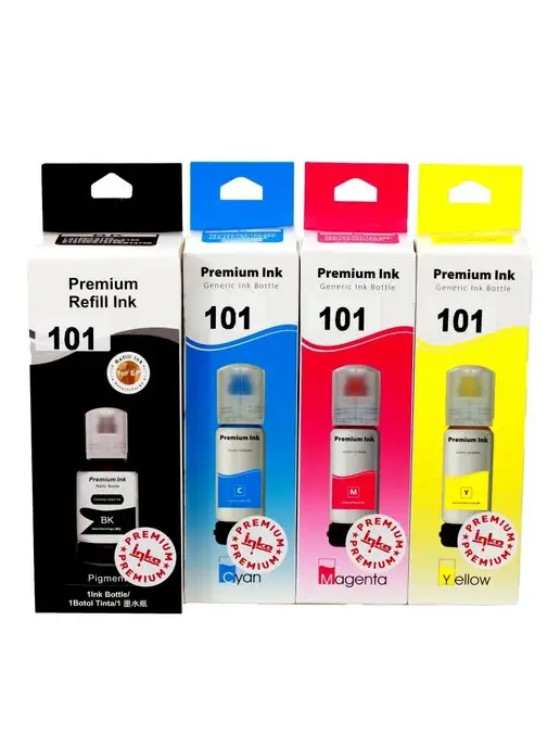 Epson Чернила 101 066 краска для принтера набор CMYK, черный, фото 3
