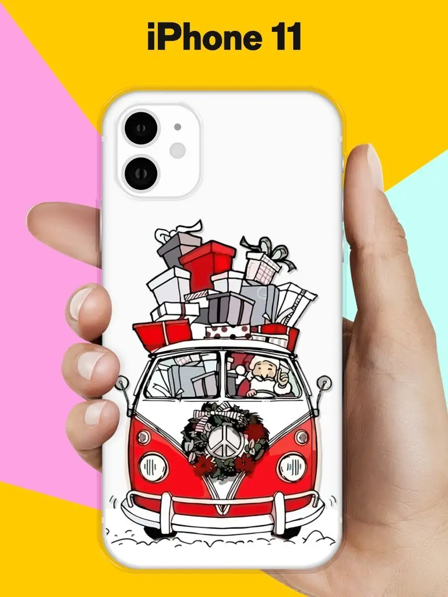 Новогодний чехол на Apple iPhone 11 Andy&Paul 50571683 купить за 248 ₽ в  интернет-магазине Wildberries