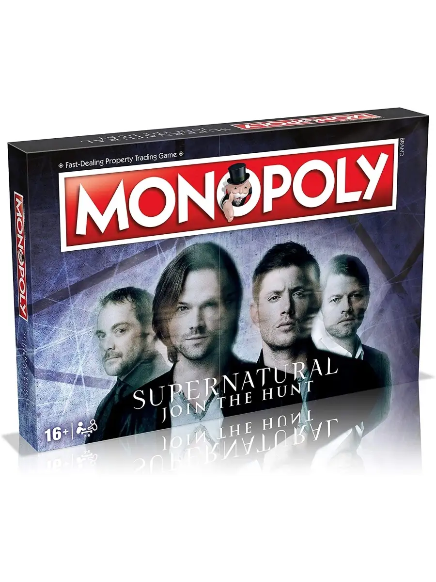 Supernatural Сверхестественное Monopoly на английском языке Winning Moves  50571759 купить в интернет-магазине Wildberries