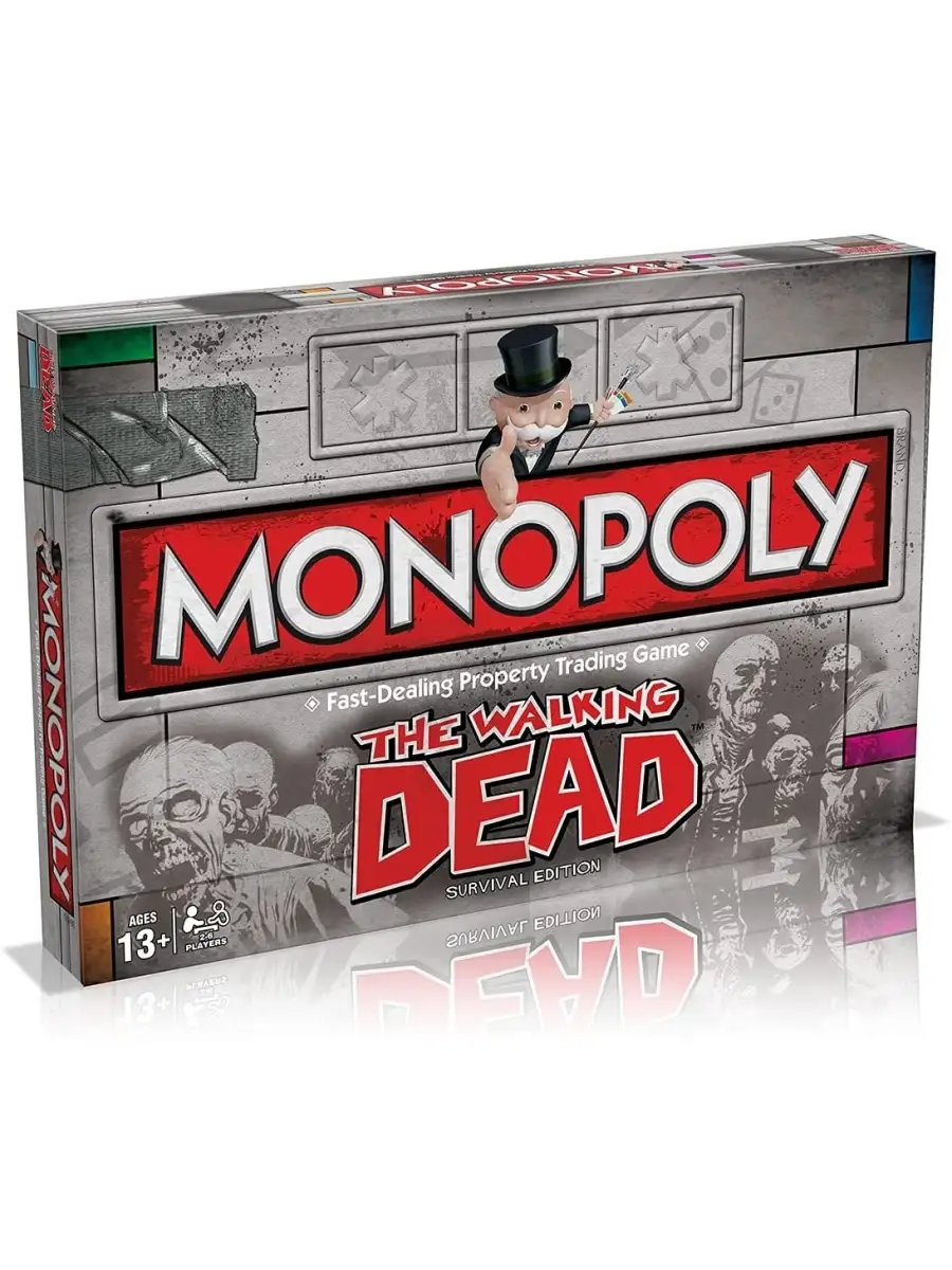 Walking Dead Ходячие мертвецы Monopoly на английском языке Winning Moves  50578600 купить в интернет-магазине Wildberries