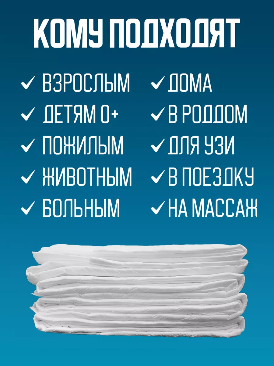 Пеленки одноразовые впитывающие 60х60 6060 60 60 см 30 штук Новая Планета  50638418 купить за 460 ₽ в интернет-магазине Wildberries