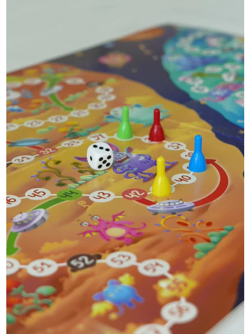 KoroBoom Настольная игра-ходилка "Космоходилка", бродилка, вариант, фото 3