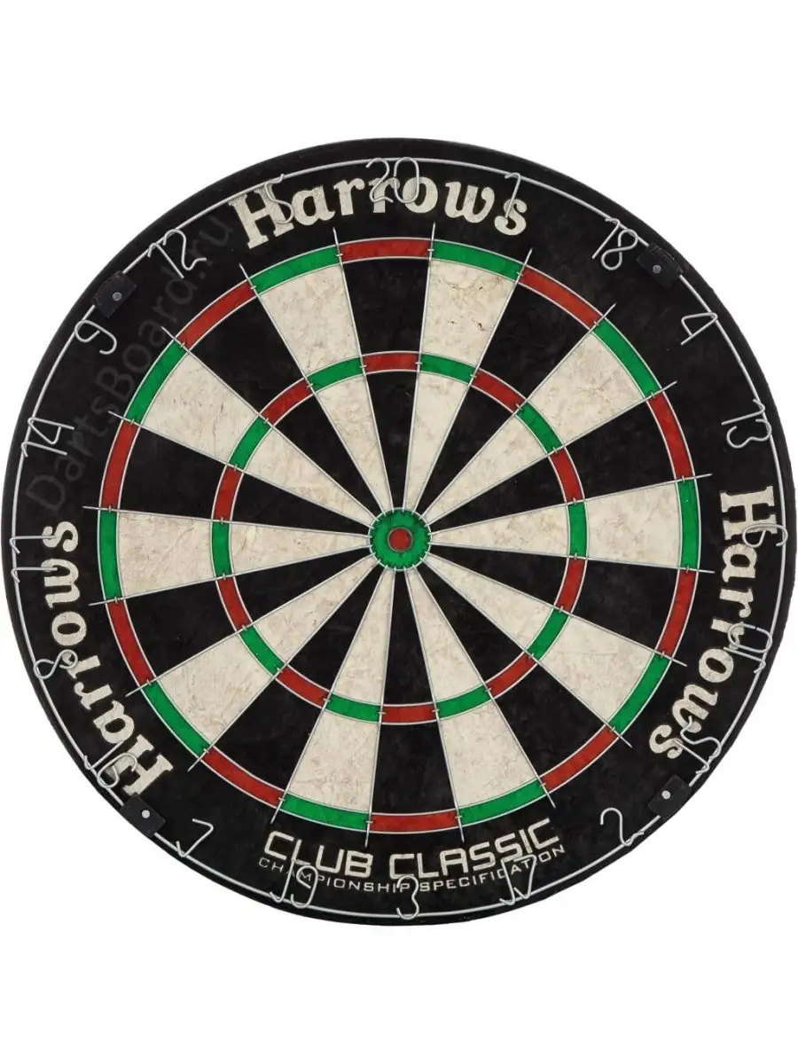 Мишень для игры в дартс Harrows Club Classic (начальный уровень) Harrows  50669058 купить в интернет-магазине Wildberries