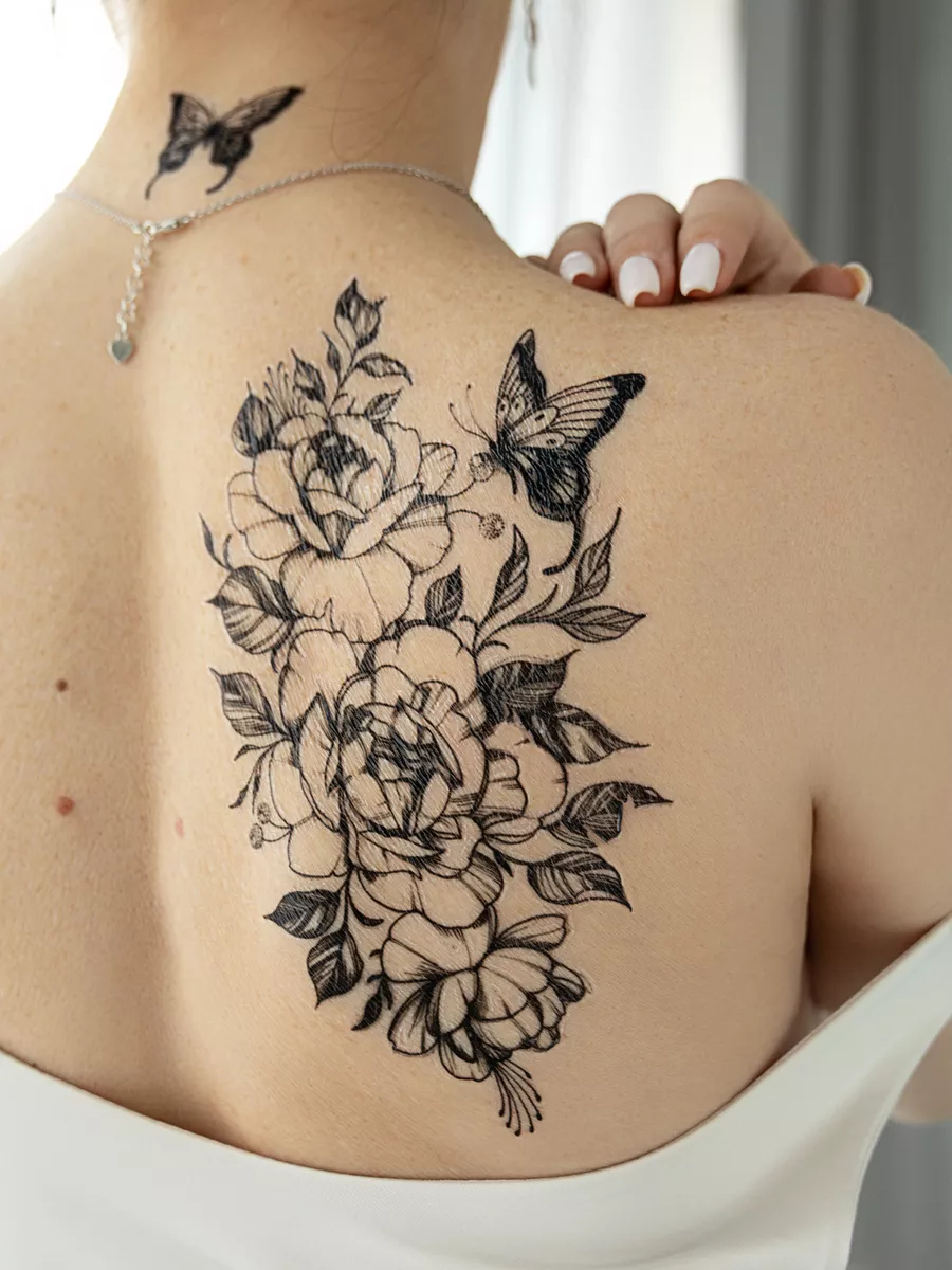 Временные тату женские D & S Tatoo 50796279 купить за 181 ₽ в  интернет-магазине Wildberries