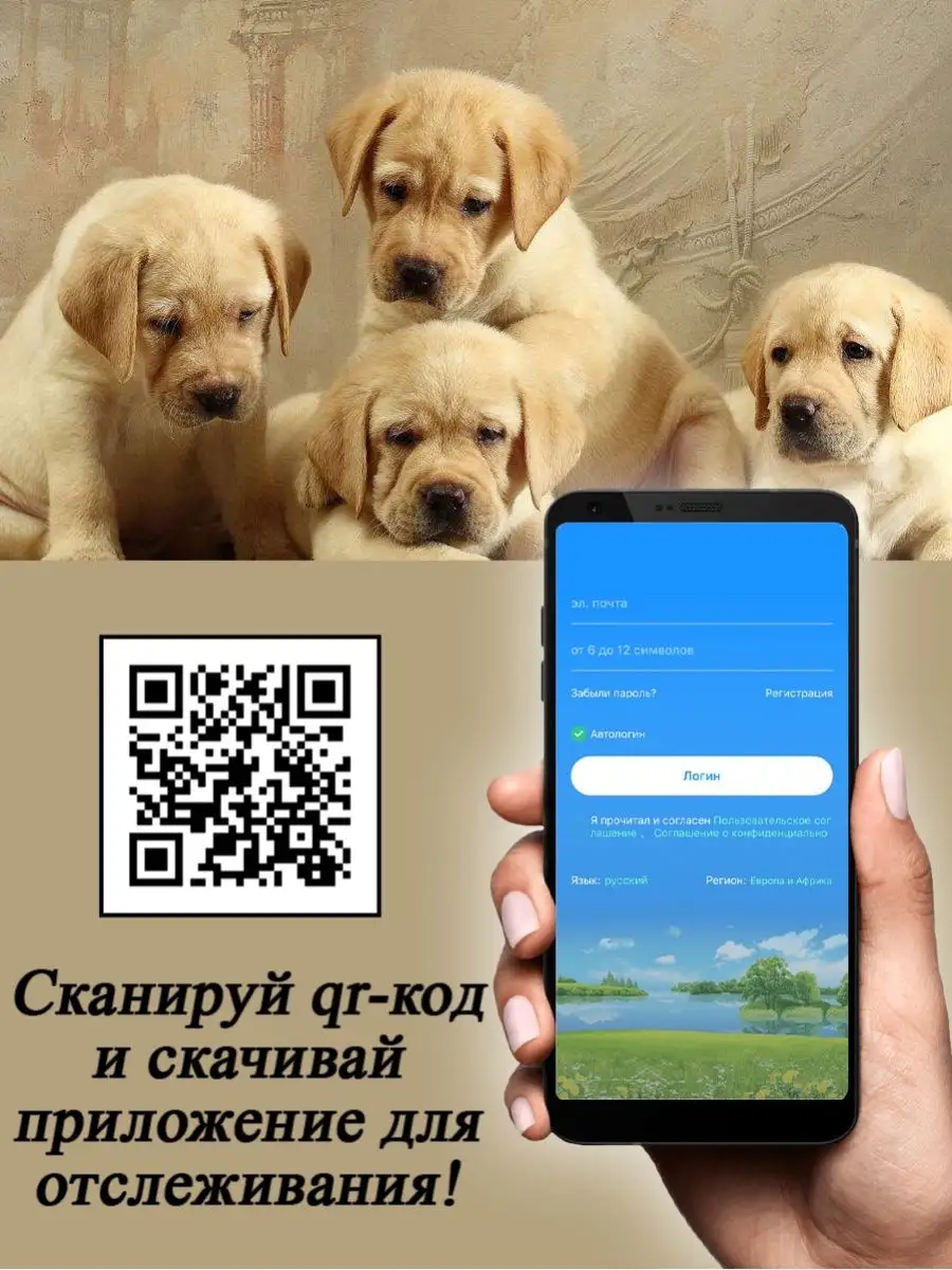 GPS трекер для собак Family Shop 50804082 купить в интернет-магазине  Wildberries