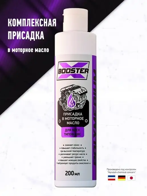 POLYMERIUM Комплексная присадка в масло моторное X-BOOSTER