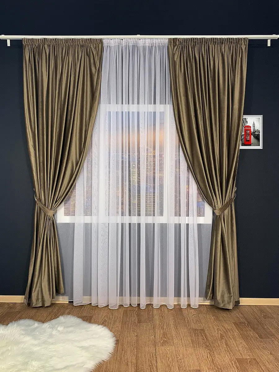 Выбираем занавески на окна: актуальные ткани и варианты дизайна (64 фото)