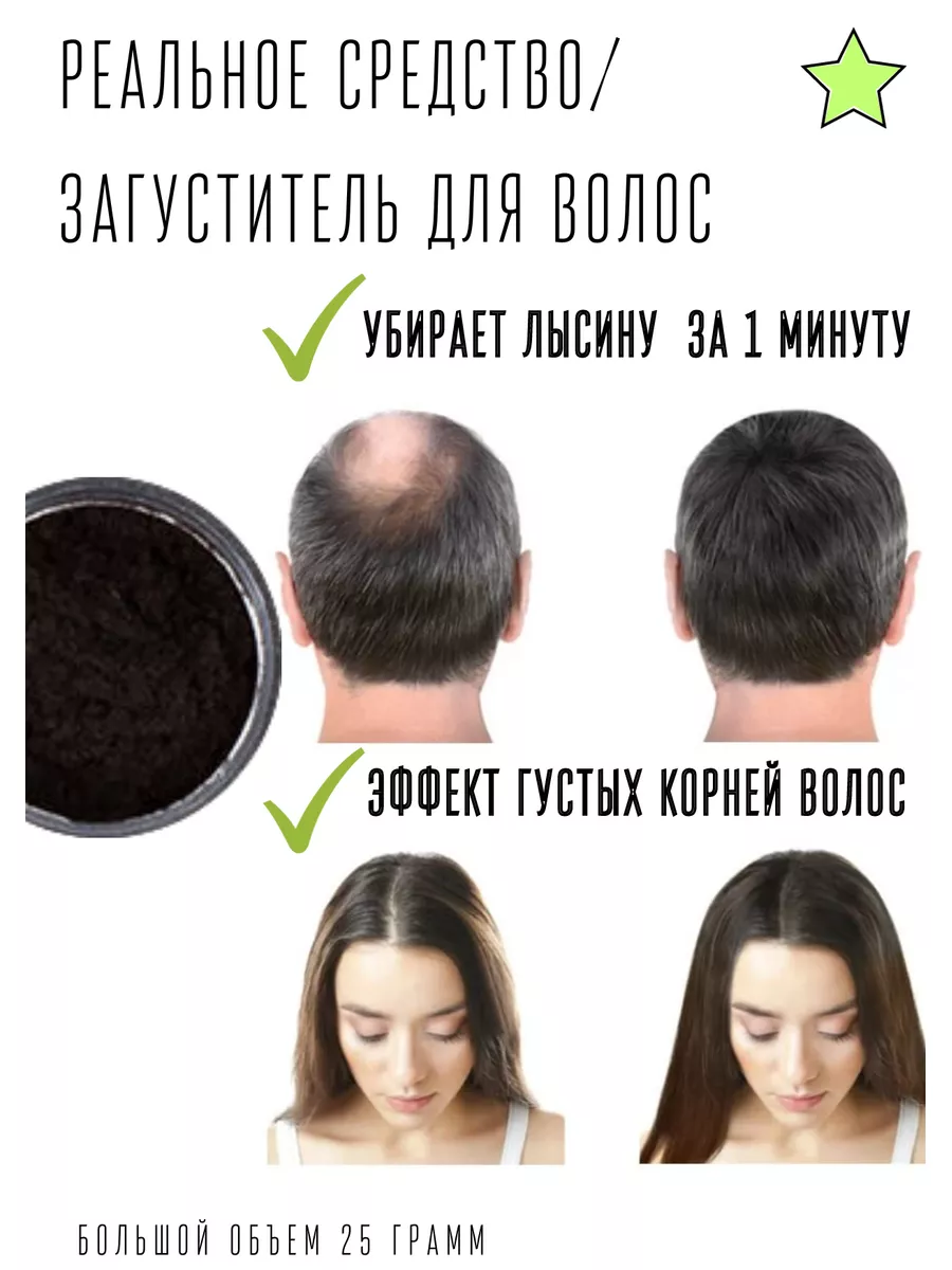 Загуститель для волос NISHMAN HAIR BUILDING KERATIN FIBER 2IN1