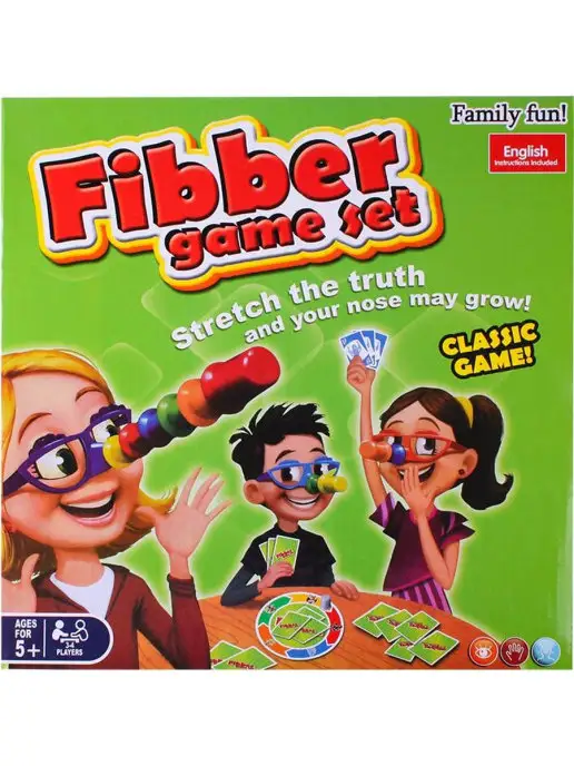 Fibber Настольная игра Фиббер Поймай врунишку Fibber Врун Буратино