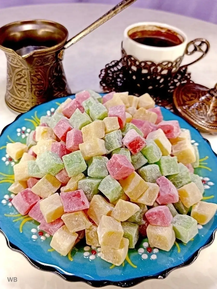 Рахат-лукум Ассорти-Куш Йогуртовый 700 г CrimeanSweets 51048008 купить за  303 ₽ в интернет-магазине Wildberries