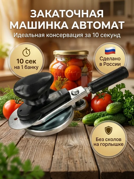 Машинка закаточная автомат, вариант