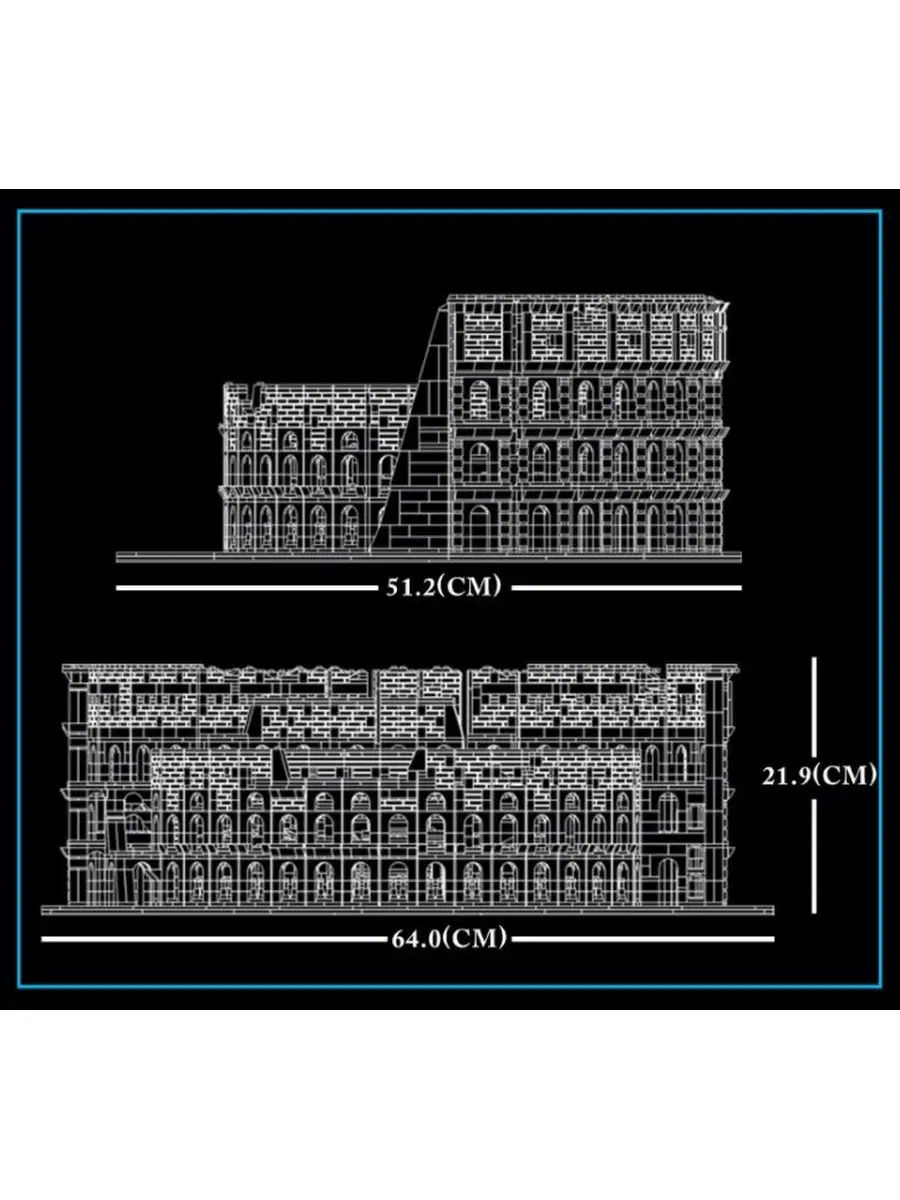 Конструктор Колизей 6466 дет. MOULD KING 22002 Mould King 51125918 купить  за 12 069 ₽ в интернет-магазине Wildberries