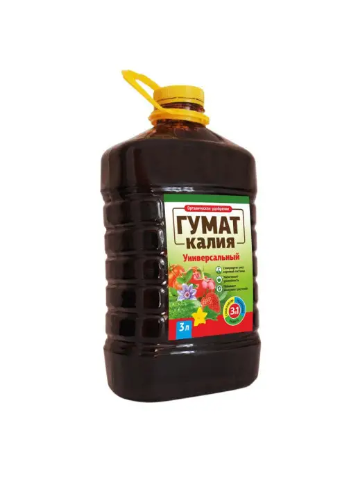 БиоМастер Удобрение Гумат Калия, 3л, 3 л, фото 8