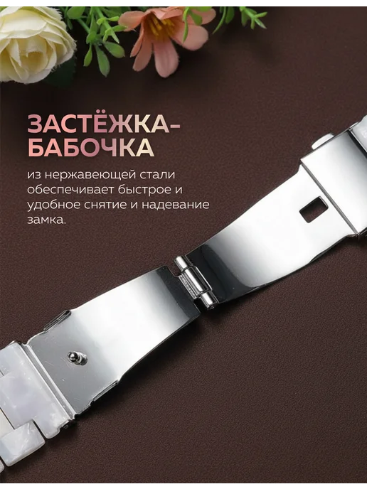 BRONO MO Ремешок для Apple Watch 42 44 45 46 49 mm (Ultra 1-2), серый, фото 4