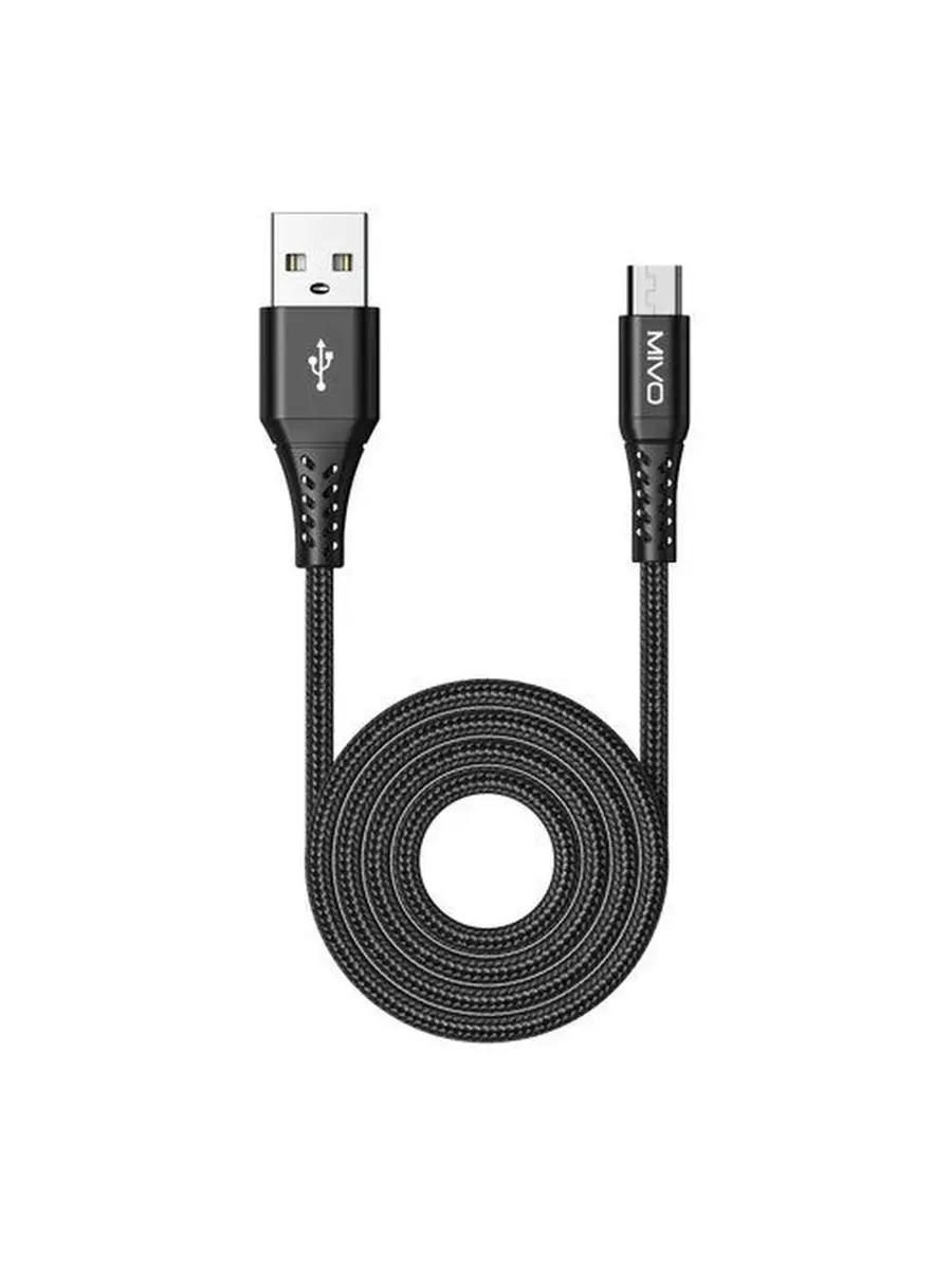 Кабель USB - Micro, быстрая зарядка, шнур для зарядки телефона, смартфона,  устройство провод микро Mivo 51354404 купить за 381 ₽ в интернет-магазине  Wildberries