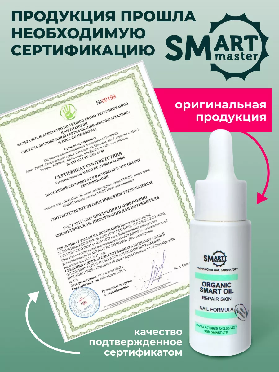 Лечебное смарт масло монарды стоп онихолизис Smart Master 51386439 купить  за 1 332 ₽ в интернет-магазине Wildberries