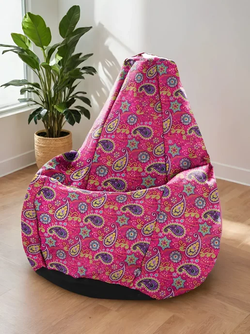 iBag Чехол для кресла мешка XXL, фиолетовый, фото 5