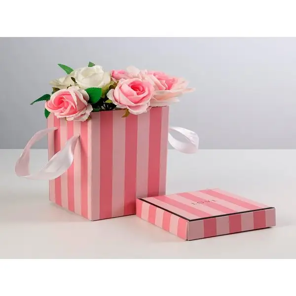 Коробка складная для цветов