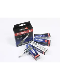 Комплект свечей зажигания Brisk "SILVER" DR15YS-9 под ГБО (0.9) / Свеча зажигания Brisk 51508420 купить за 1 256 ₽ в интернет-магазине Wildberries