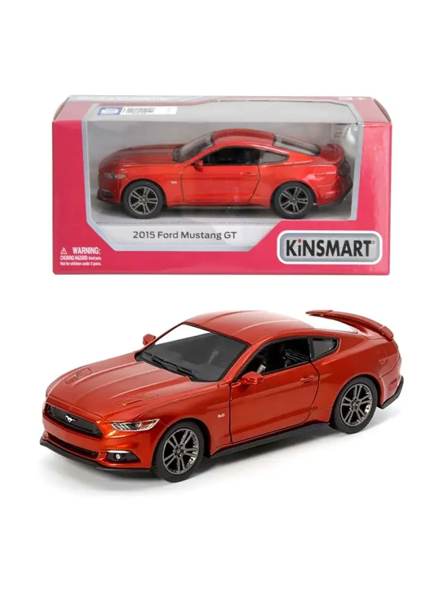 Машина 2015 Ford Mustang GT, КТ5386W-KR2 KINSMART 51518246 купить в  интернет-магазине Wildberries