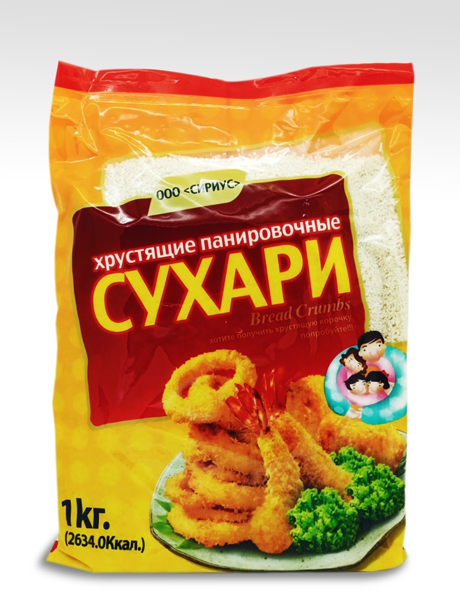 Панировочные сухари ржаные