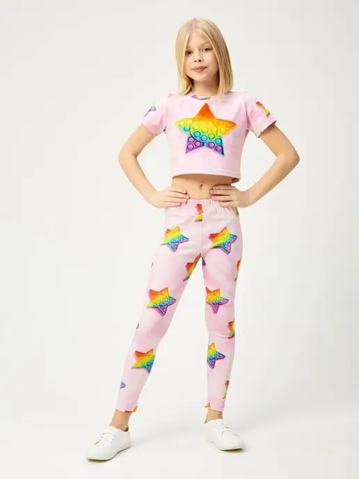FORTYFOUR Костюм Popit попит, розовый, фото 5