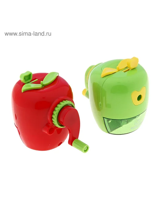 Calligrata Точилка механическая с контейнером, красный, фото 2
